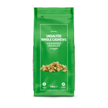 by Amazon Whole Cashew Nuts Unsalted, 500g