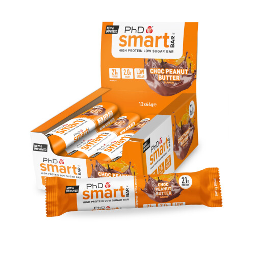 PhD Nutrition Smart Protein Bar Low Calorie, Nutritional Protein Bars/Protein Sn