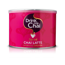 Drink Me Chai Spiced Chai Latte 1kg (Pack of 1) - Just Add Water, Chai Latte Pow