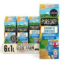 Glebe Farm PureOaty Creamy & Enriched - Barista Style Gluten Free Dairy Free & V