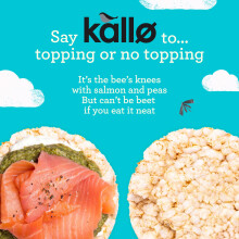Kallo Protein Packed Lentil Cakes, Low Fat Healthy Snacks, Vegan & Coeliac Frien