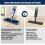 Floor Cleaning Spray Mop with 360 Rotation - Multi Surface Floor Cleaner for We 6