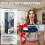 Floor Cleaning Spray Mop with 360 Rotation - Multi Surface Floor Cleaner for We 7