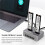 Dual-Bay External Hard Disk Box Gen2X 20Gbps M.2 SSD Enclosure M/B M Key Solid Disk Case M.2 M.3 NVME PCI-E 9