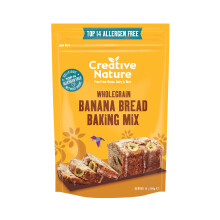 Creative Nature Gluten Free Cake Mix | Banana Bread | Top 14 Allergens Free Baki