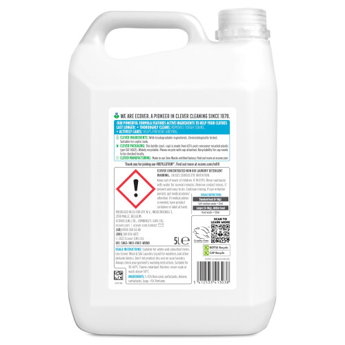 Ecover Ecover Concentrated Non-Bio, Laundry Detergent Refill, Laundry Washing Liquid, L 1