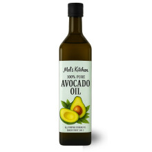 Mel's Kitchen 100% Pure Avocado Oil - 1 Litre in Glass Bottle | Natural, Refined
