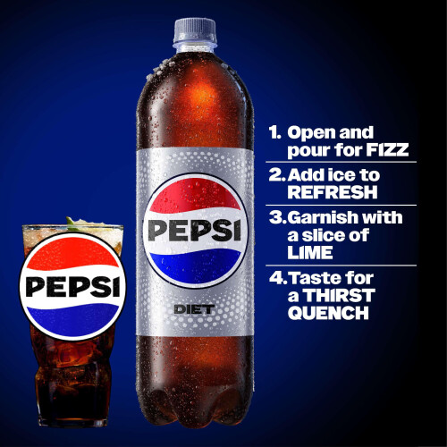 Pepsi Pepsi Diet Cola, 2L 1