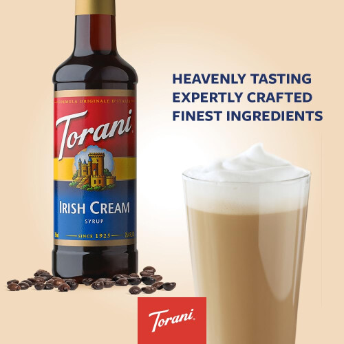 Torani Coffee Syrup, Irish Cream Flavour, 750ml 2