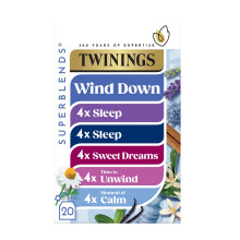 Twinings Wind Down Collection Tea Selection for Relaxation, Sleep, Calm & Unwind