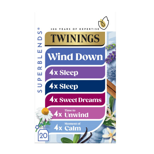 Twinings Twinings Wind Down Collection Tea Selection for Relaxation, Sleep, Calm & Unwind