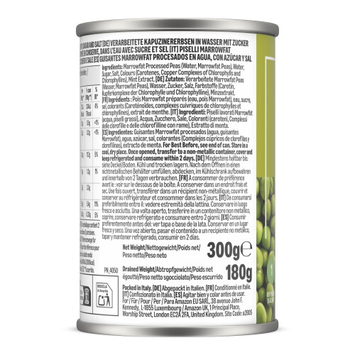 by Amazon Marrowfat Peas, 300g 2