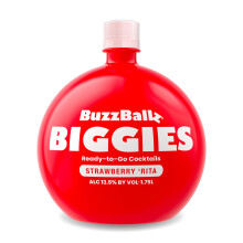 BuzzBallz BIGGIES Strawberry Rita, Ready to Drink Margarita, 13.5% ABV, 1.75L, P
