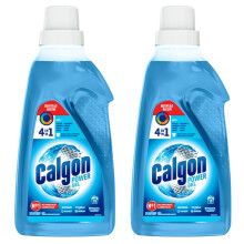 Calgon 4-in-1 Washing Machine Cleaner and Water Softener Gel 750ml, Pack of 2, R