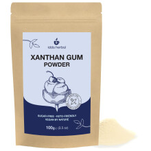 IDDA Herbal Xanthan Gum Powder 100g 3.5 oz, Xanthan Gum Gluten Free for Baking a