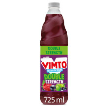 Vimto Original No Added Sugar Double Concentrate Fruit Squash, 725 ml