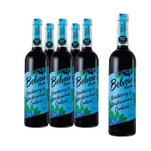 Belvoir Farm Blueberry and Blackcurrant Cordial - Blended Real Fruit and Berries