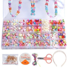 DIY - TATATOYIA - 32 Perlenraster - Inklusive Zubehör - Für Kinder ab 3 Jahren - Unisex