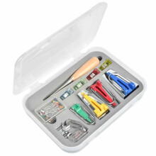 8-teiliges Schrägband-Ankerset, Nähzubehör mit praktischem Zubehör für Kurzwaren und Heimwerkerprojekte