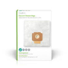 Sac d'aspirateur | 4 pcs. | Synthétique | Le plus vendu pour : Electrolux | Blanc
