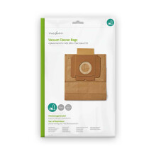 Sac pour aspirateur | 10 pcs. | Sac d'aspirateur - Papier - Plus vendu pour : AEG / Electrolux - Couleur marron