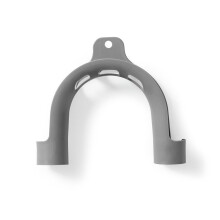 Support coudé tuyau de sortie Gris