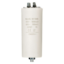 Kapacitor 450V + Earth 60.0uf / 450 v + Aarde