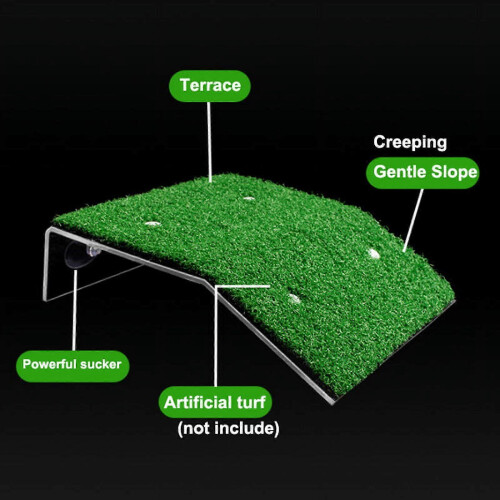 Turtle Basking Drying Platform Suction Cup Tortoise Climbing for Fish Tank 2