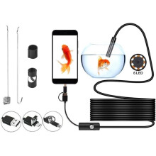 Waterdichte HD USB Type-C endoscopische camera voor slangenonderzoek (Android 5M)