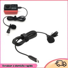 Dilwe Lavalier Microfoon Type C Lavalier Mic Hifi Geluid Ruisonderdrukking Clip-on Reversmicrofoon Omnidire SGS fotopakket