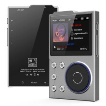 Odtwarzacz MP3 HiFi 5.0 Odtwarzacz Audio Bezstratnego Cyfrowy Odtwarzacz Muzyczny Przenośny Odtwarzacz Audio Wbudowana Karta 16G Szary