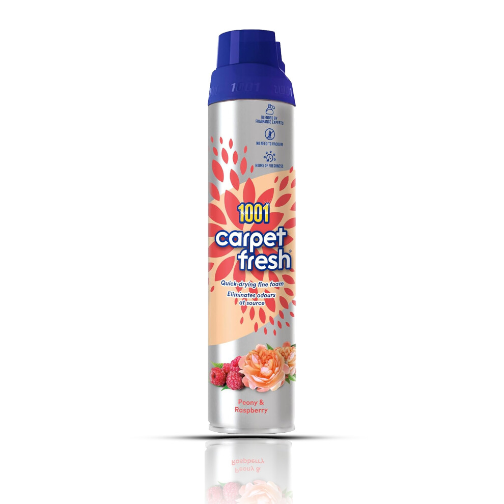 1001 Carpet Fresh Peony And Raspberry Carpet Freshener - 300Ml - Image 2