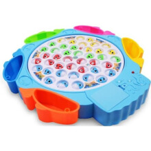 Bordspellen - Visspel - Muzikaal visspel - Kinderverjaardagscadeau voor meisjes en jongens van 3, 4, 5 en 6 jaar