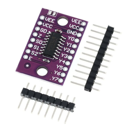 74HC4051 8 Channel Analog Multiplexer Selector Module Multiplexers Distributor Resolver 1