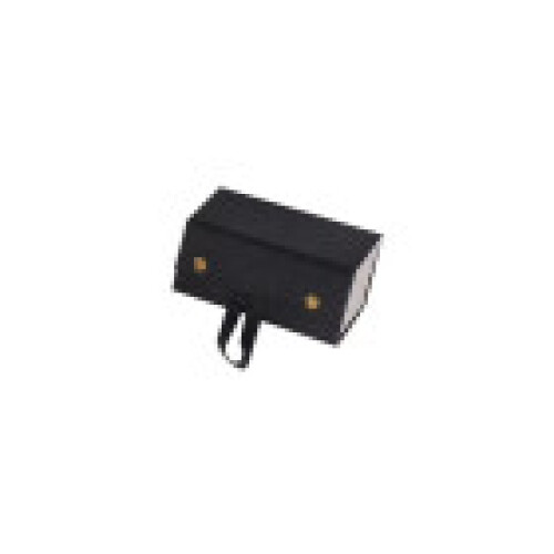 (Black 2Grid)Hanrafted Leather Glassecase With Multiple Slots And Soft Inner Storage Daily