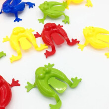 Educatief speelgoed - SALUTUYA - Springende Kikker Spel - 12 Stukjes - Meerkleurig - Geschikt voor kinderen vanaf 3 jaar