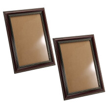 2PCS Real Wood Senior Portrait Frame A4 Wall Mounted or Tabletop Death Photo Frame Home Decorations PS Frame