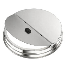 BP87Q 7" Round Backdraft Damper for Broan-Nutone,Vertical Discharge Vent Damper for Broan and NuTone Range Hoods