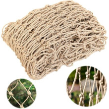 Klimplantennet 1m x 5m met natuurlijk jute steuntouw, biologisch afbreekbaar en milieuvriendelijk, vogelbeschermingsnet