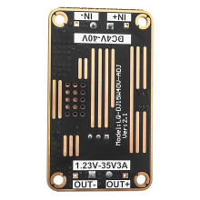 - Adjustable Step-Down Power Supply Module LM2596-ADJ 4V-40V to 1.23-35V 3A Regulator for DIY Electronics Project
