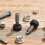1 Set of M6 Knurled Handle Quick-Release Pins -Retractable Spring Plunger Quick-Release Locking Pins (2 Large + 2 Small) 3