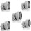 Verpakking van 5 Type B-adapters (32 en 38 mm aansluiting) - INTEX 1