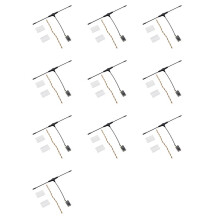 10X Receptor ELRS915 915MHZ ExpressLRS Reemplazo para Happymodel ES900RX BETA para RC FPV Drone de Carreras de Largo Alcance Quadcopter