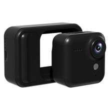 Cámara de Acción  Desmontable 4K HD Portátil, Cámara de Pulgar, Cámara Deportiva para Grabación de Ciclismo, Vlog con Tarjeta de Memoria de 32G,