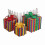 Gift Box Under the Christmas Tree Luminous Decorative Gift Box Rainbow Gift Box Luminous Gift Box 2