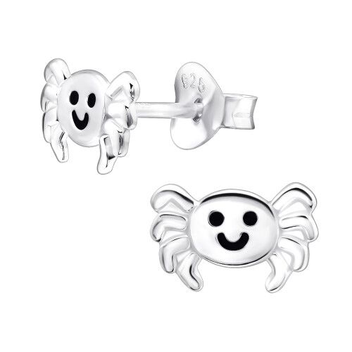 Cute Crabs 925 Sterling Silver Ear Studs