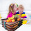 24 PCS Layered Tray Holder Stackers, Universal Baking Sheet Pan Stackers, Baking Tray Storage Holder 6