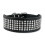 (Red) Rhinestone Dog Collar Leather Diamonds Bling Pet Collars Necklace for Pitbull 4