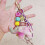 Adorable Handcrafted Wool Felt Elephant Keychain With-Coffee 11