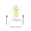 Easy To Clean Newborns Bottle Handle With Comfortable Grip-Blue 5